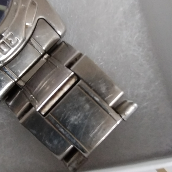 Men's Pulsar Watch Brushed Silver Tone Blue dial 37mm - Picture 11 of 12